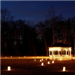 Gazebo at night