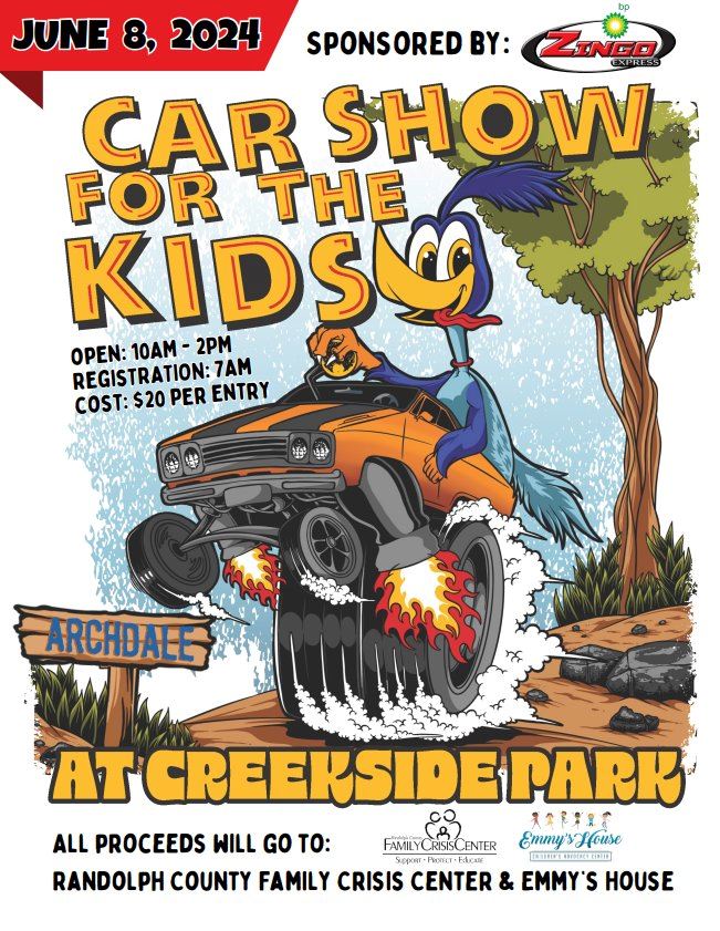 Carshow - Roadrunner in a car