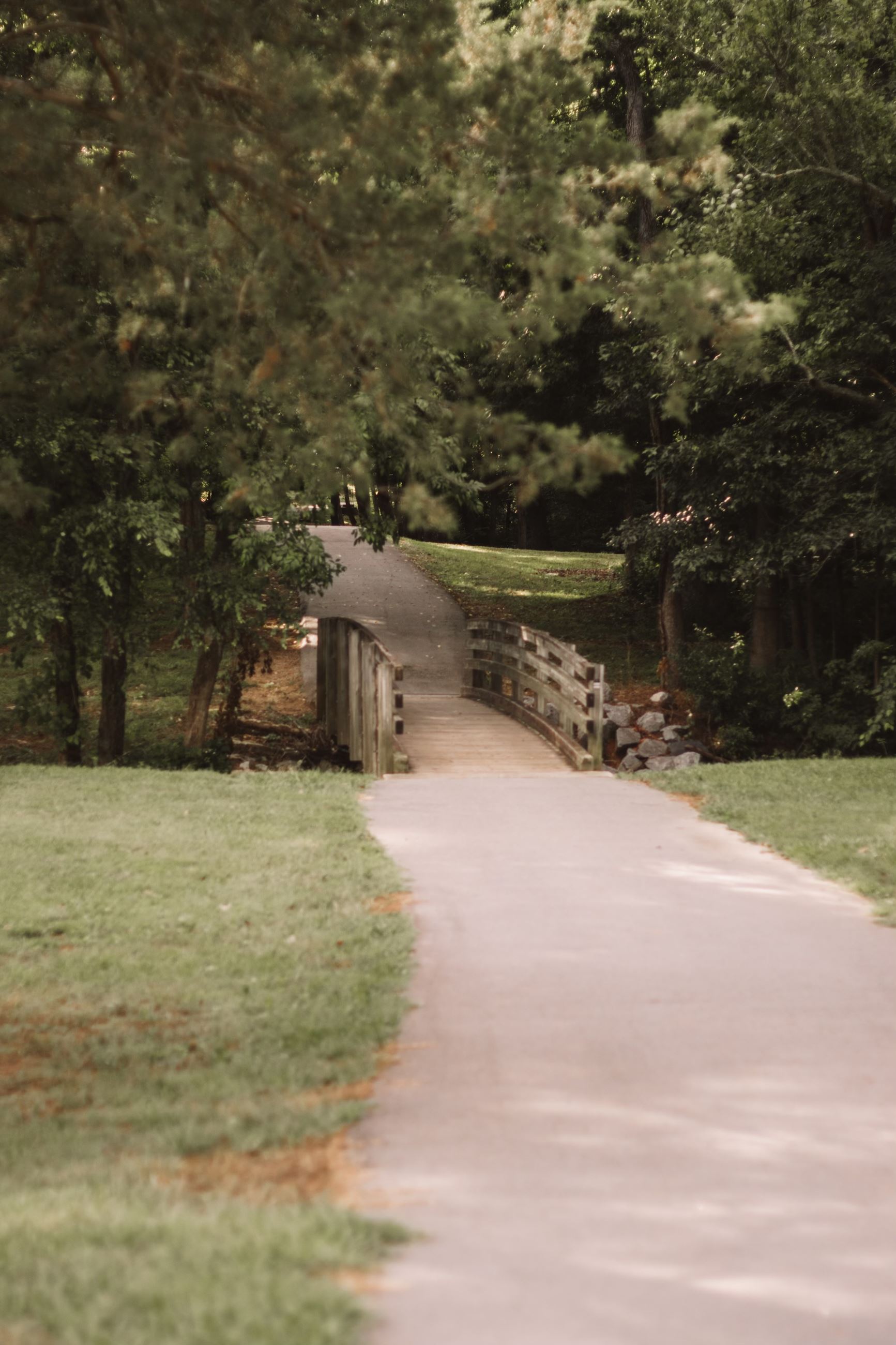 Walking Trail with Bridge
