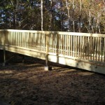 Wooden bridge