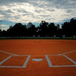 Baseball field during the day